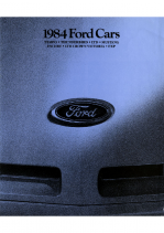 1984 Ford Full Line
