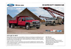 2009 Ford Super Duty Chassis Cab