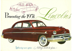 1951 Lincoln Full Line