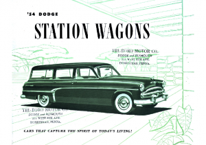 1954 Dodge Wagons