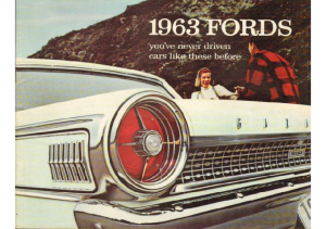 1963 Fords