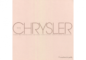 1972 Chrysler