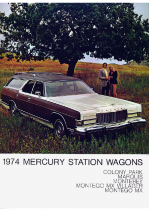 1974 Mercury Station Wagons