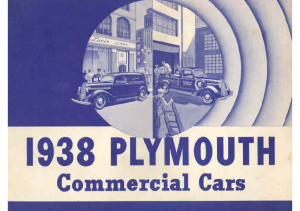 1938 Plymouth Commercial Cars