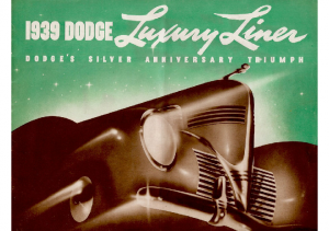 1939 Dodge Luxury Liner