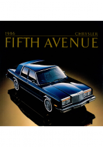 1986 Chrysler Fifth Avenue