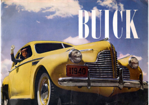1940 Buick Prestige