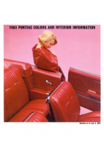 1965 Pontiac Exterior Colors