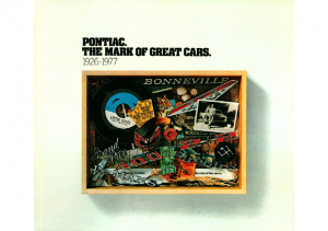 1977 Pontiac Full Line Prestige