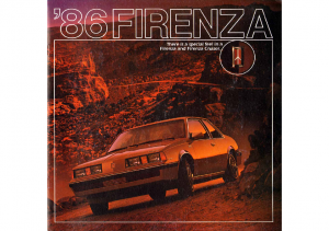 1986 Oldsmobile Firenza