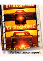 1987 Oldsmobile Performance