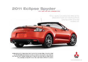 2011 Mitsubishi Eclipse Spyder
