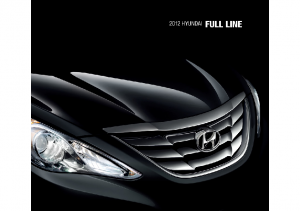 2012 Hyundai Full Line