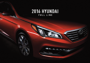 2016 Hyundai Full Line