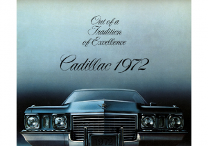 1972 Cadillac Full Line