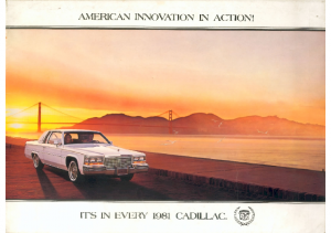 thumbnail image 2 of 1987 Cadillac Big Car Brochure – 74 Pages, Fleetwood DeVille Eldorado Seville 2 of 5