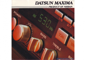 1982 Datsun Maxima