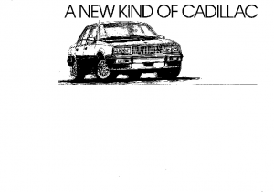 1983 Cadillac Cimarron Intro