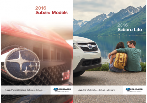 2016 Subaru Lifebook