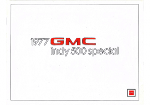 1977 GMC Indy 500 Special