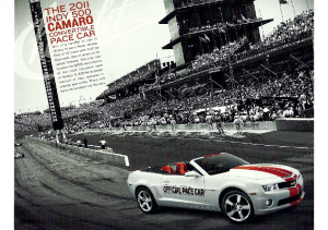 2011 Chevrolet Camaro – Indy 500 Pace Car