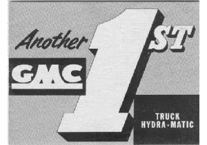 1953 GMC Truck Hydromatic