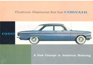 1960 Chevrolet Corvair Custom Features