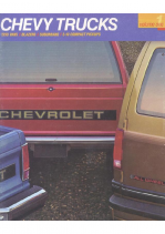 1990 Chevrolet Trucks Volume 1