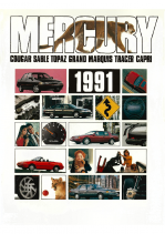 1991 Mercury Full Line