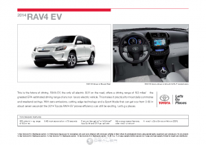 2014 Toyota Rav4 EV