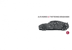 2015 Alfa Romeo 4C Techno Book