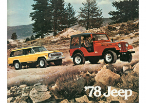 1978 Jeep Full Line V1