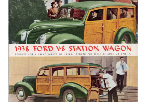 1938 Ford V8 Wagon Folder