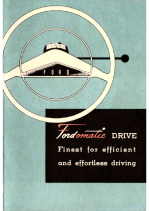 1951 Fordomatic Booklet