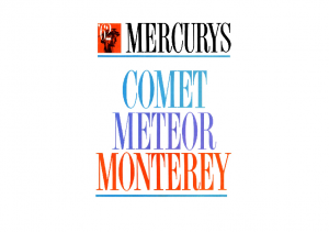 1962 Mercury Full Line