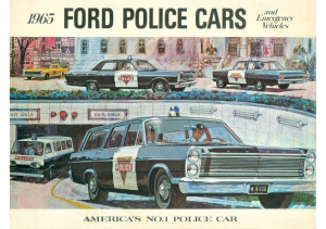 1965 Ford Police Cars