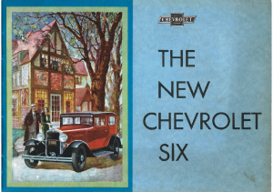 1931 Chevrolet Full Line