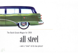 1954 Buick Wagon Foldout