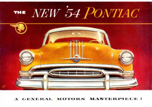 1954 Pontiac Foldout