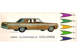 1963 Oldsmobile Exterior Colors Chart