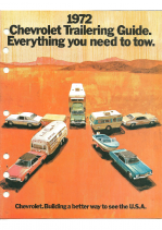 1972 Chevrolet Trailering Guide