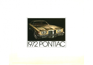 1972 Pontiac Full Line Prestige