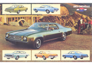 1973 Chevrolet Dealer Sheets