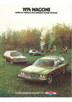 1974 Chevrolet Wagons Full Line