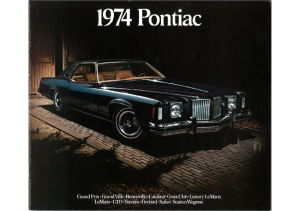 1974 Pontiac Full Line Prestige