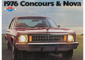 1976 Chevrolet Concours and Nova