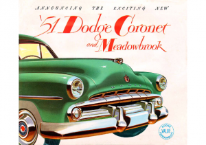 1951 Dodge Coronet and Meadowbrook