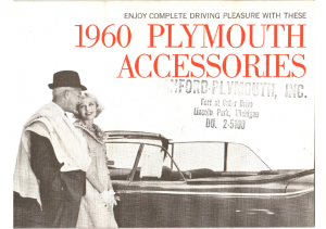 1960 Plymouth Accessories