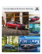 2019 Honda Hybrid & Electric Vehicles
