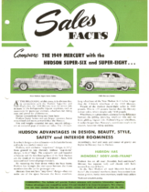 1949 Hudson July Sales Facts Hudson vs Mercury